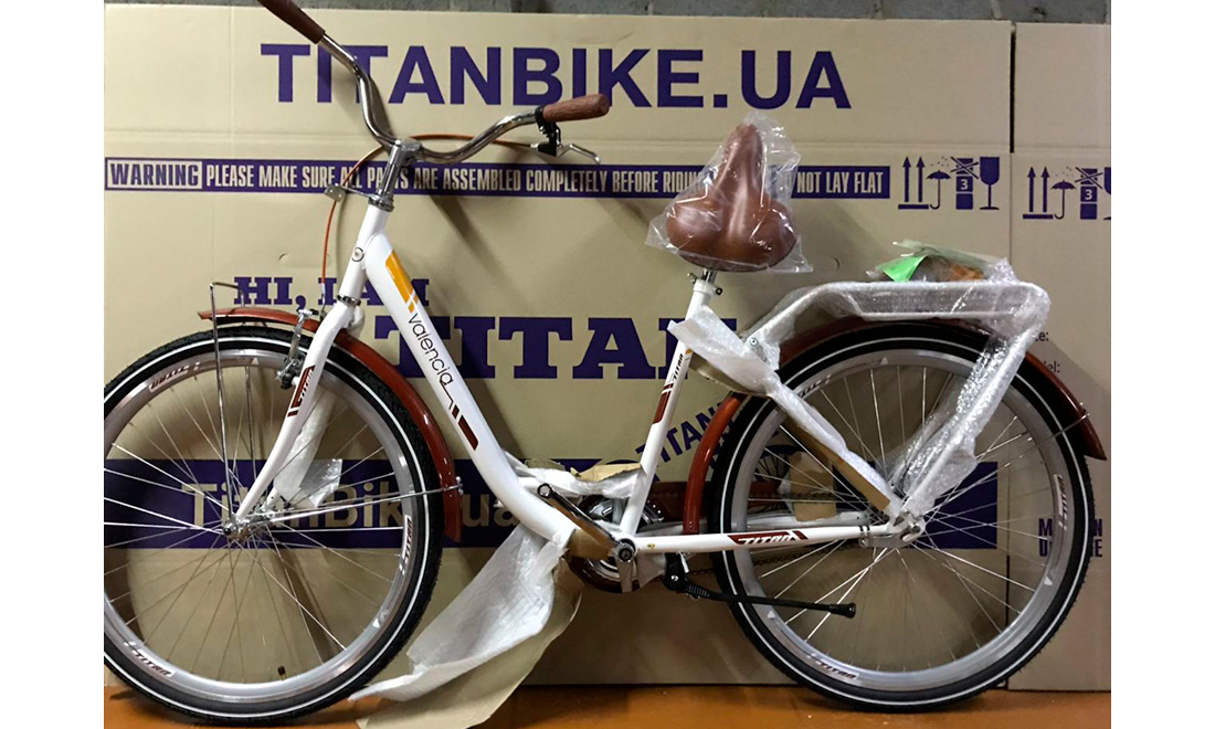 Фотографія Велосипед Titan Valencia 26" (2020) 2020 white
